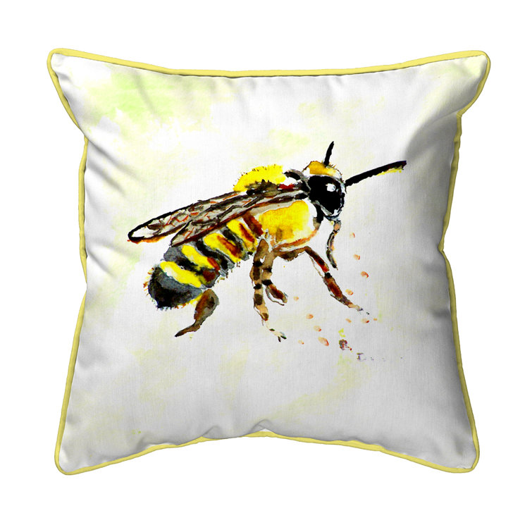 outdoor bee pillow