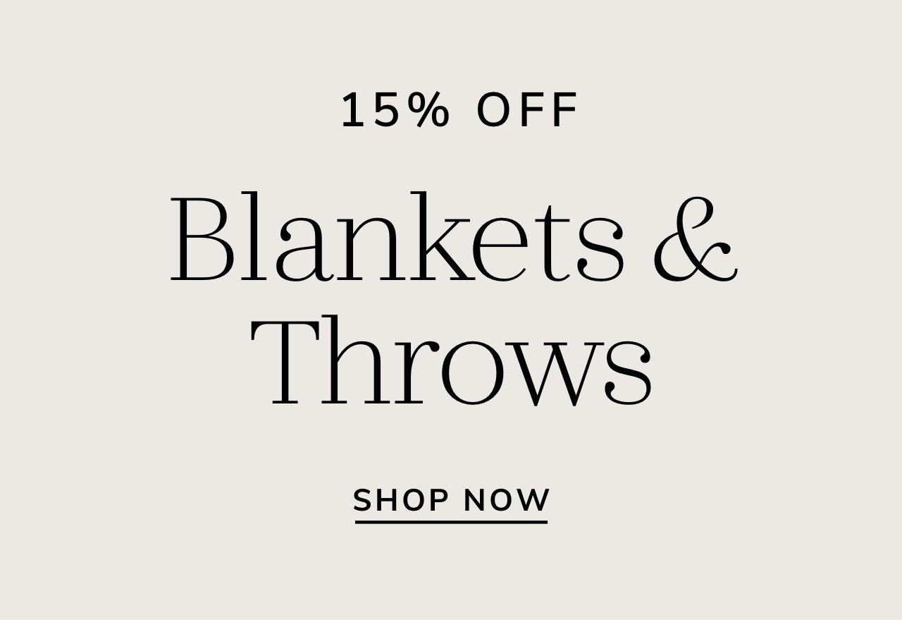 Blanket & Throw Sale
