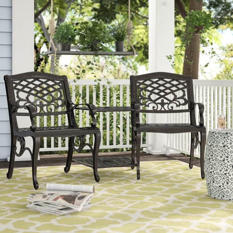 wayfair cast aluminum patio furniture