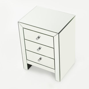 Lera Mirror Finished End Table by Mercer41