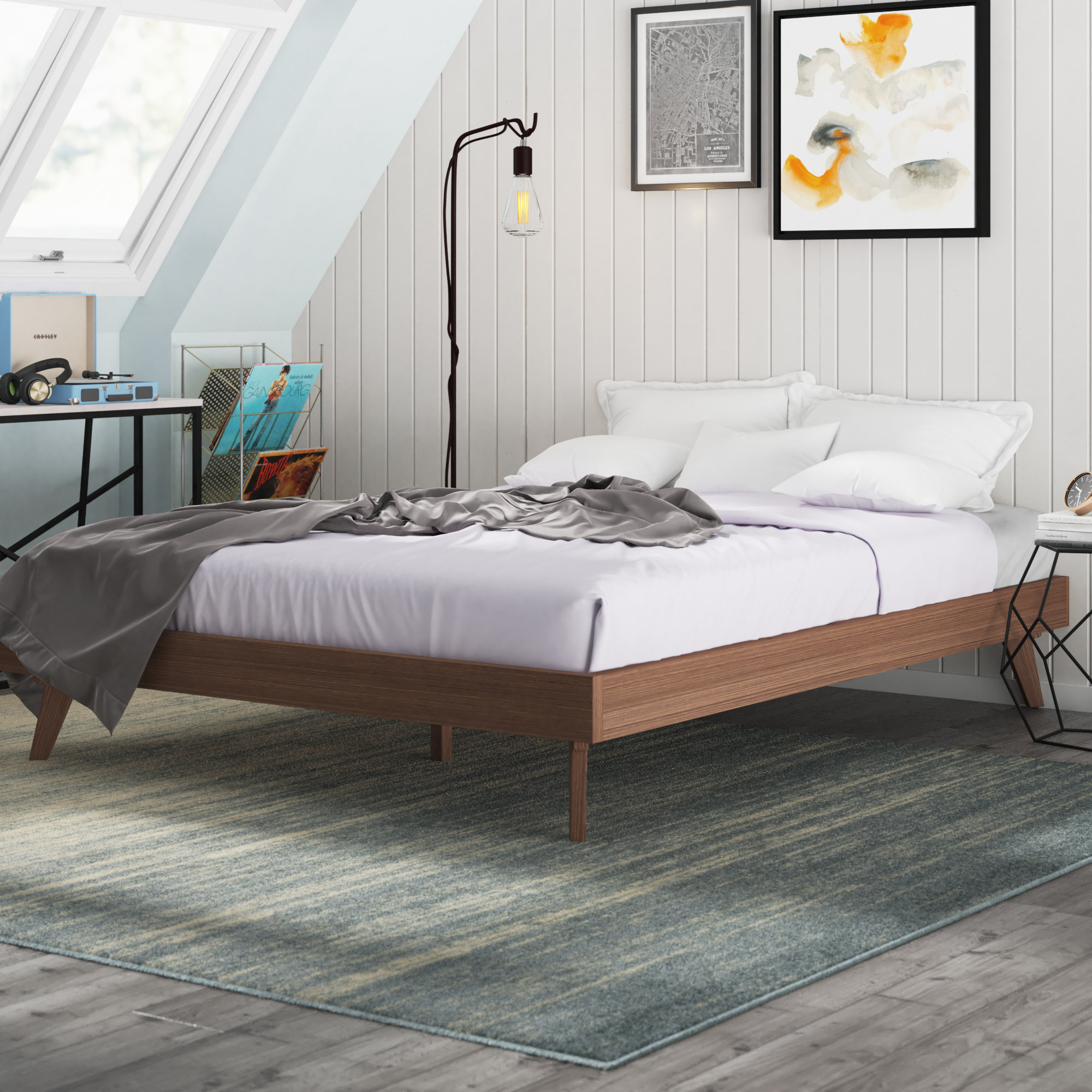 Trule Brunner Platform Bed Reviews Wayfair Trule Brunner Platform Bed