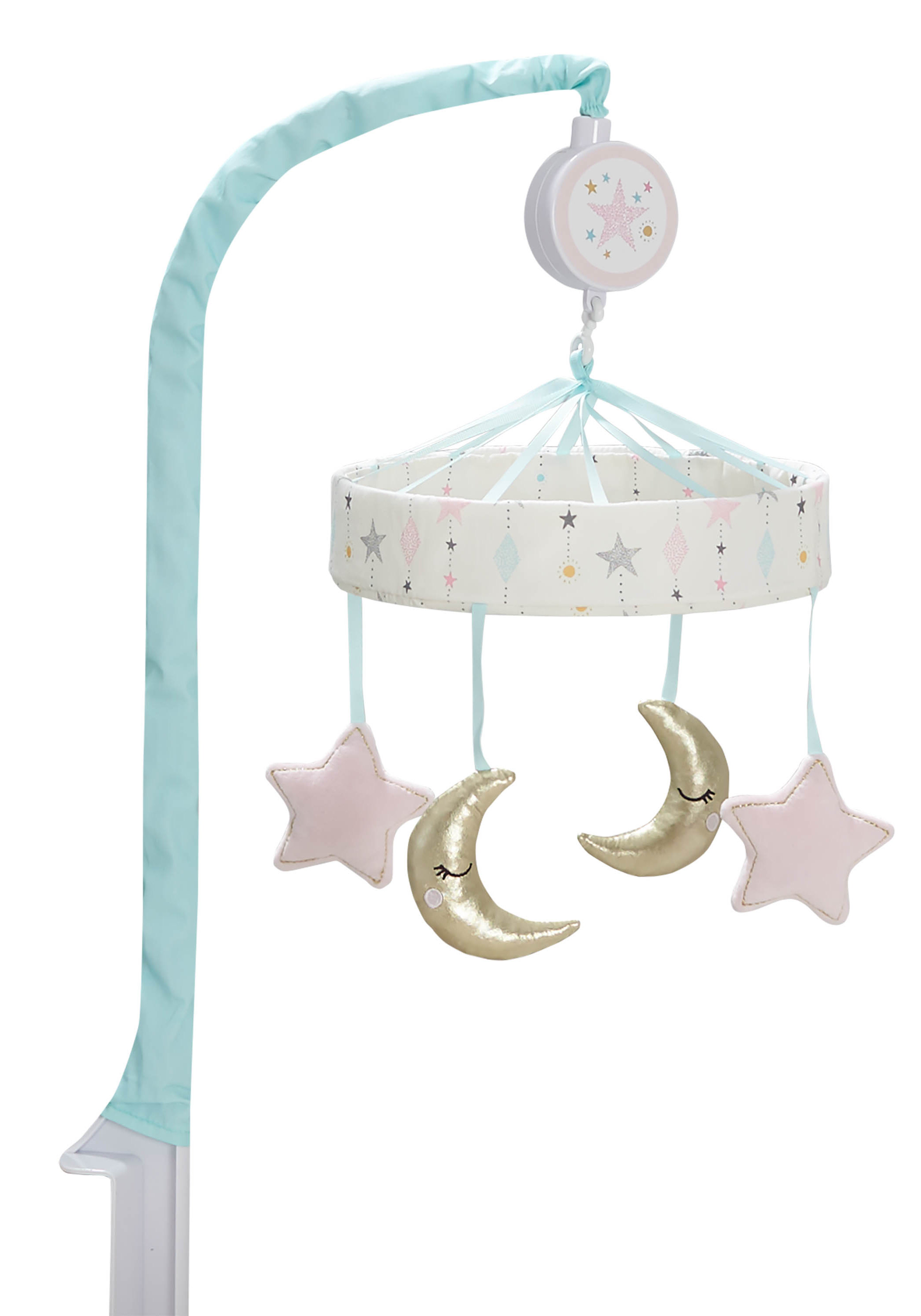 baby girl musical mobile