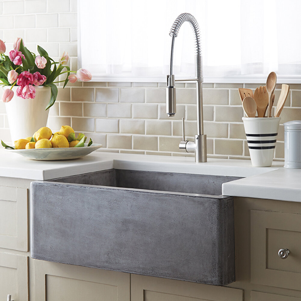 Find The Perfect Concrete Farmhouse Apron Kitchen Sinks