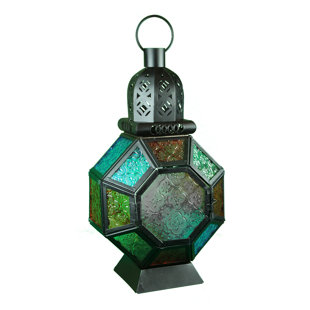 Best Metal and Glass Lantern By World Menagerie Outdoor Lighting Metal and Glass Lantern By World Menagerie Outdoor Lighting
