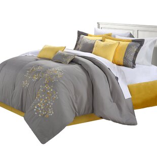 Solid Yellow Comforter Wayfair