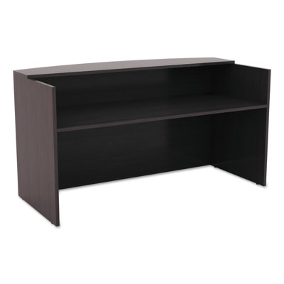 Finchley Rectangular Laminate Reception Desk Ebern Designs