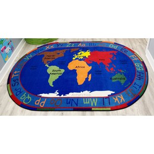 Kids Geography Play Mat Educational Fun World Map Countries Rugs Small Large 