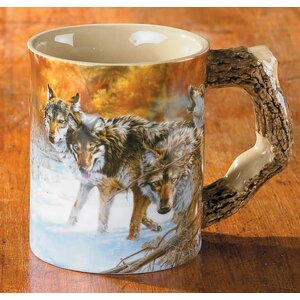 Body Language - Wolf Sculpted Gift Mug