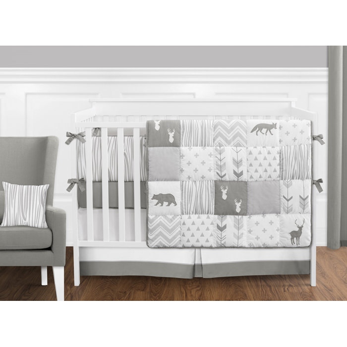 Woodsy 9 Piece Crib Bedding Set Woodsy 9 Piece Crib Bedding Set