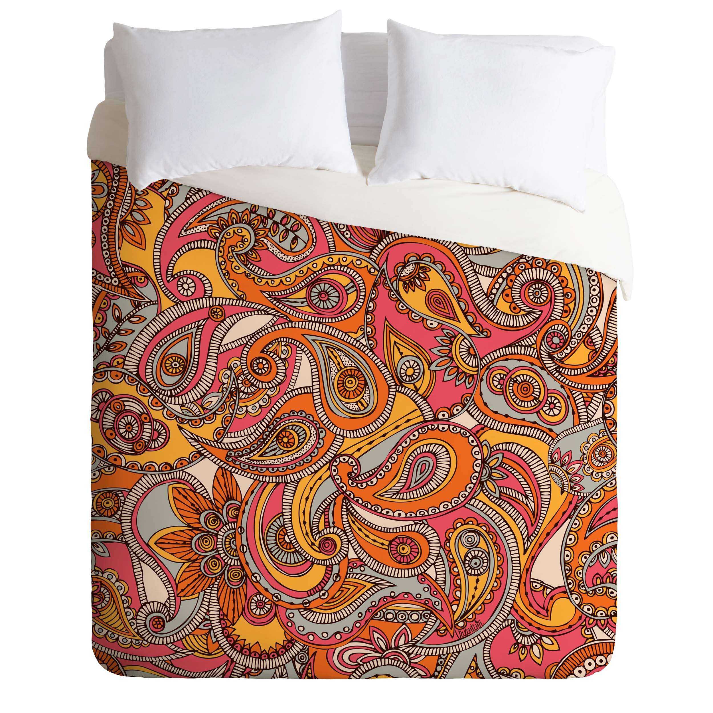 East Urban Home Spring Paisley Duvet Cover Wayfair