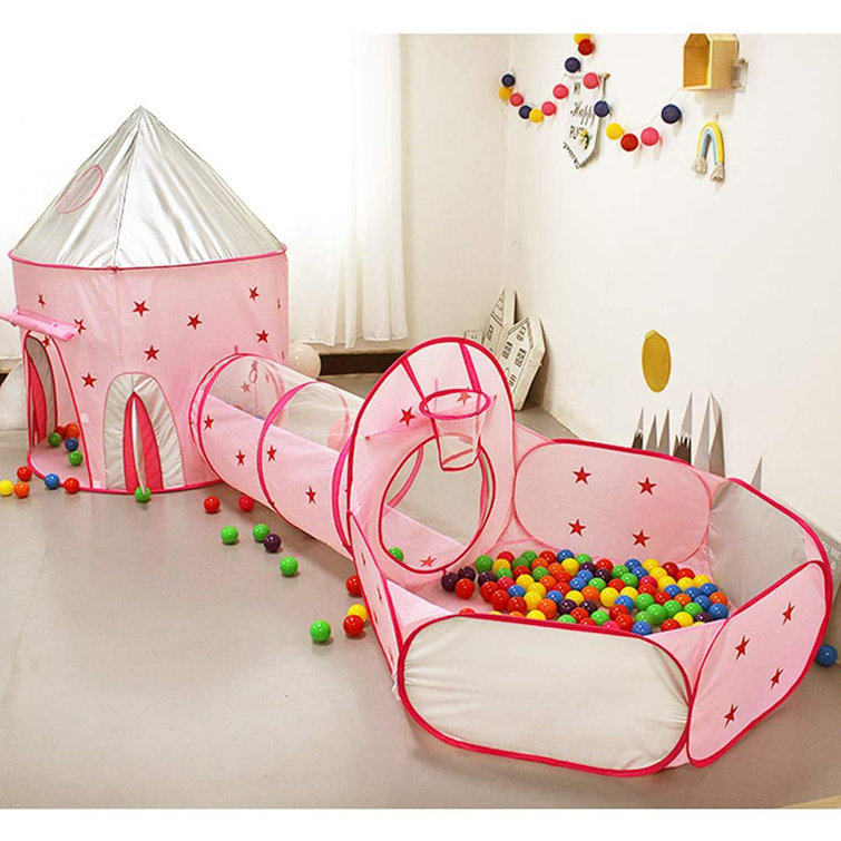 ball pit with tunnel