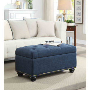 Go to store & view more images Three Posts Mccroskey Tufted Storage Ottoman