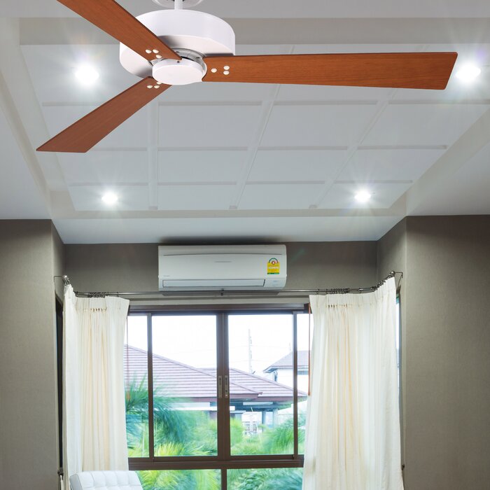 Orren Ellis 52 Troxler 3 Blade Ceiling Fan Reviews Wayfair Ca