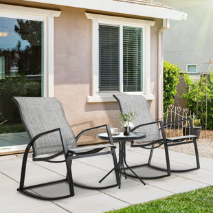 aruba 3 piece bistro rocker set