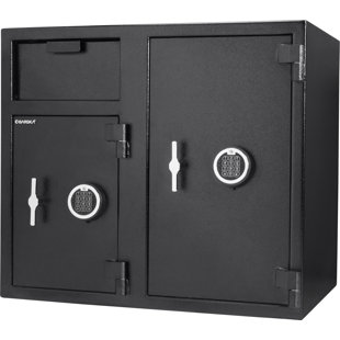 Cubic Depository Safe with Electronic Lock by