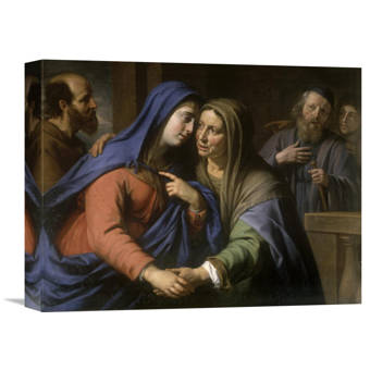Global Gallery The Visitation By Philippe De Champaigne Painting