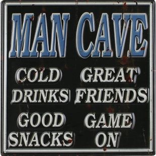 Man Cave End Tables Wayfair Man Cave Wall Décor