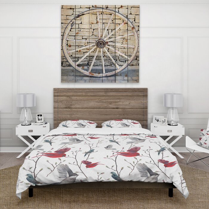 East Urban Home Farmhouse Duvet Cover Set Wayfair