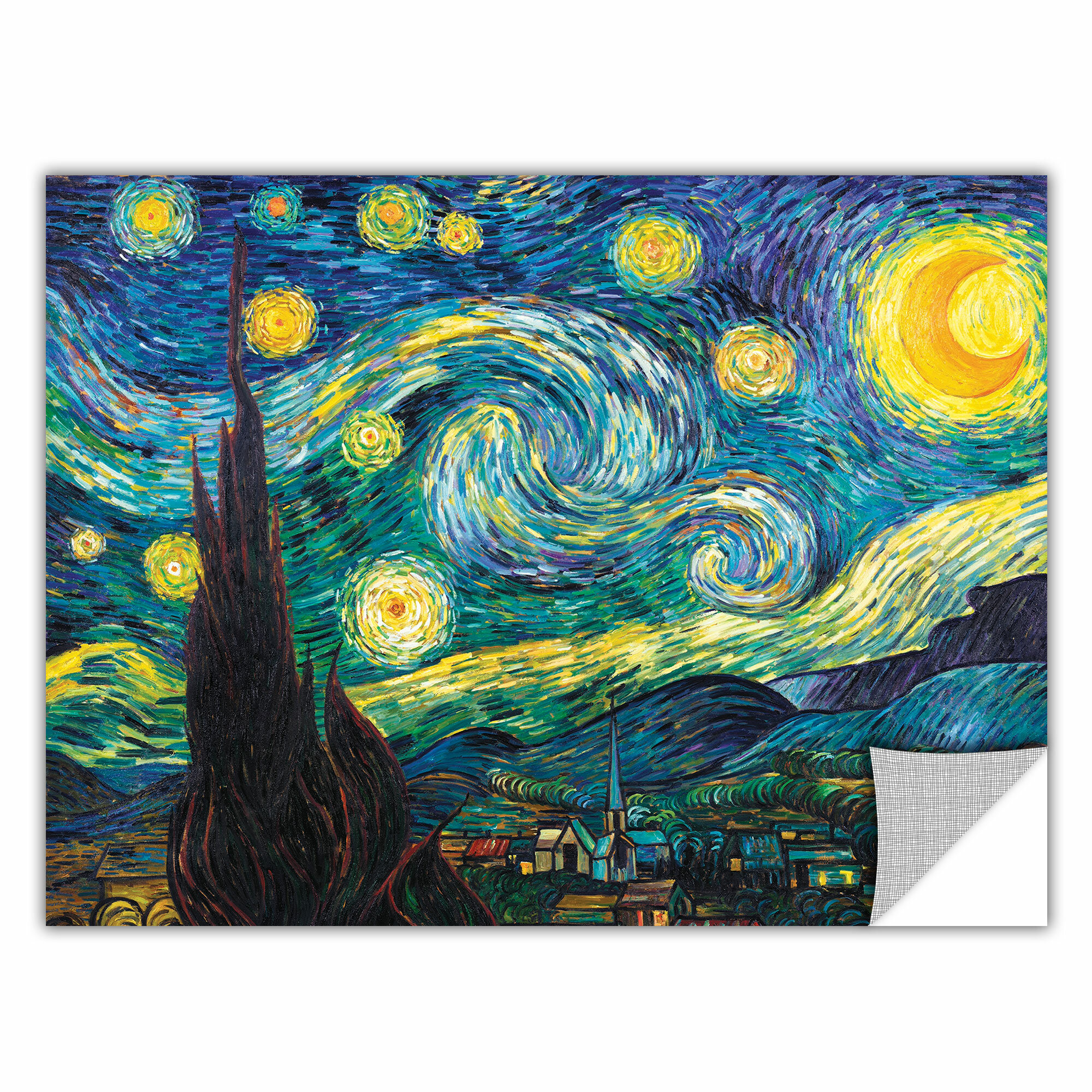 Картина звездная ночь ван. «Звёздная ночь» Ван Гог. Винсента Ван Гога Звездная ночь. Картина Звёздная ночь Ван Гог. Звездная ночь Ван Гог в музее.