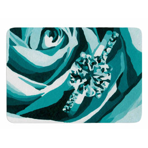Happy Engagement Tiffany by NL Designs Memory Foam Bath Mat