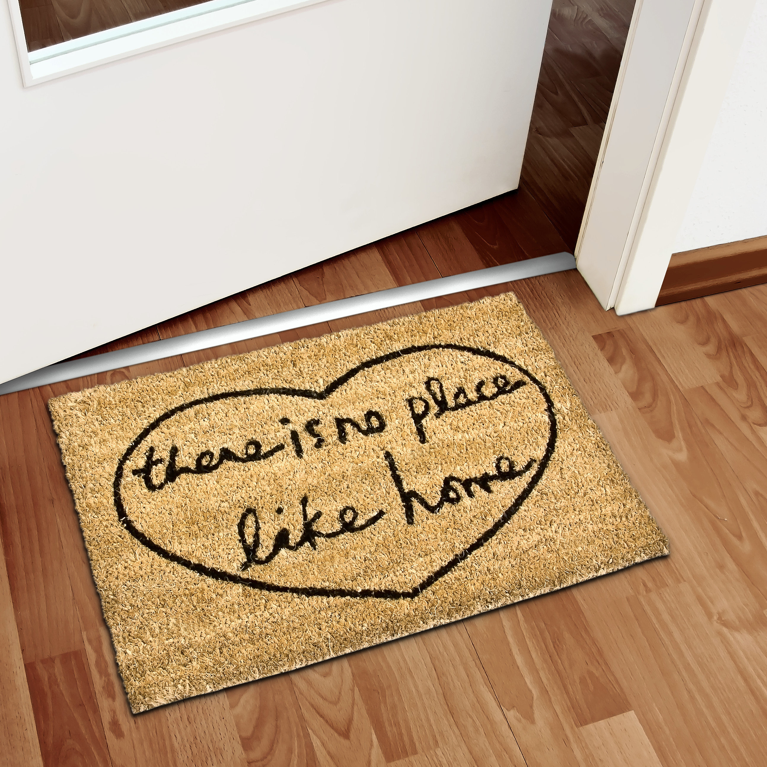Relaxdays There Is No Place Like Home Doormat Reviews Wayfair