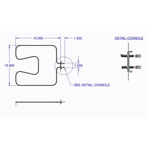 Bake Element Wall Oven and Range for GE, Hotpoint, RCA Brands