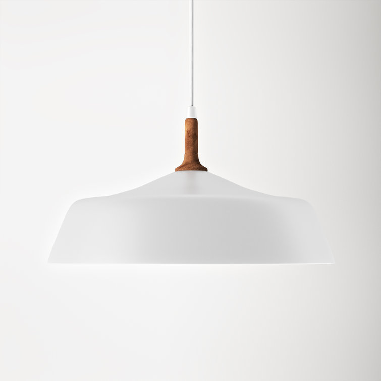 Wood dome pendant light clearance