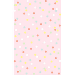 Martha Stewart Confetti Dot Hand-Tufted Carnation Area Rug