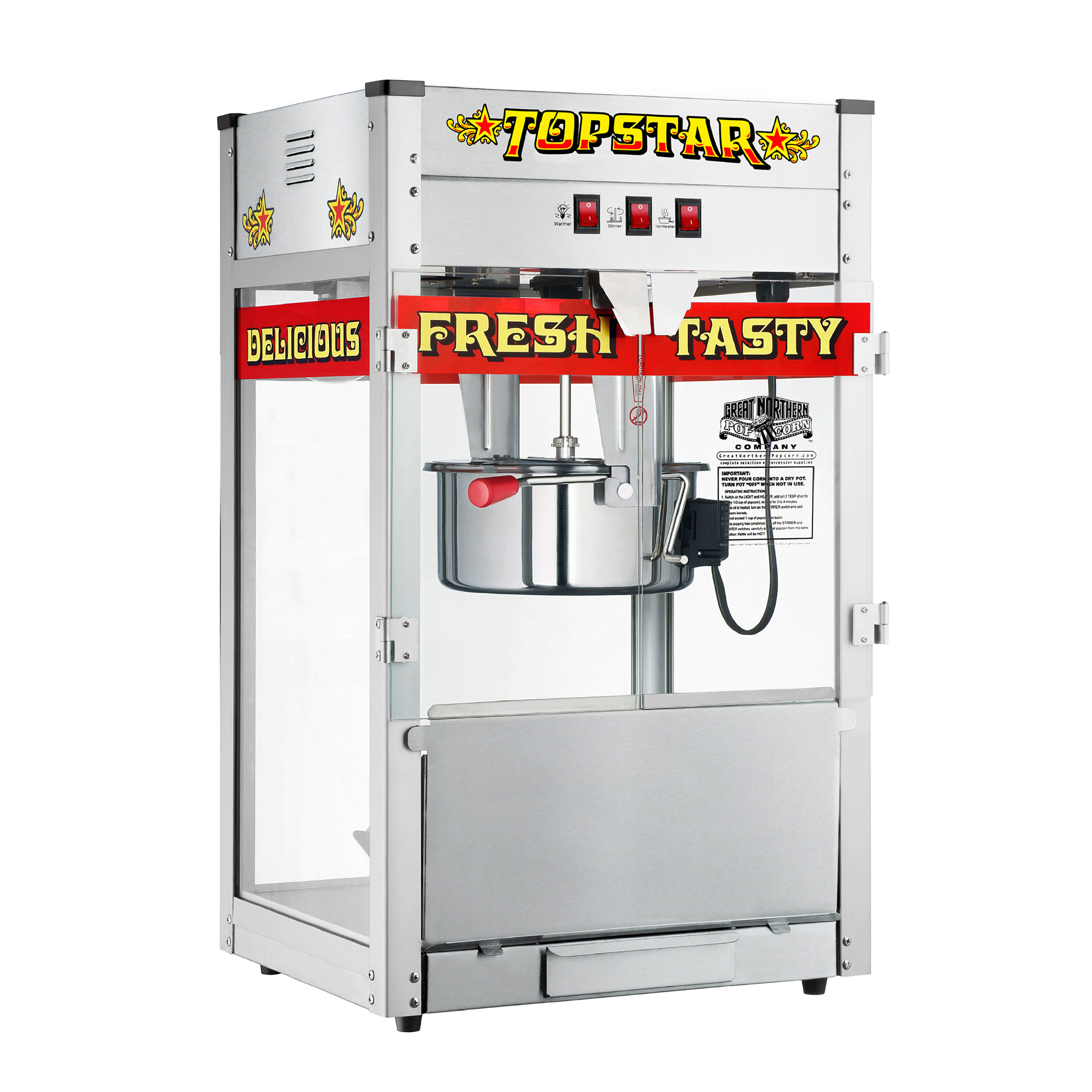Great Northern Popcorn 12 oz. Top Star Popcorn Machine & Reviews Wayfair