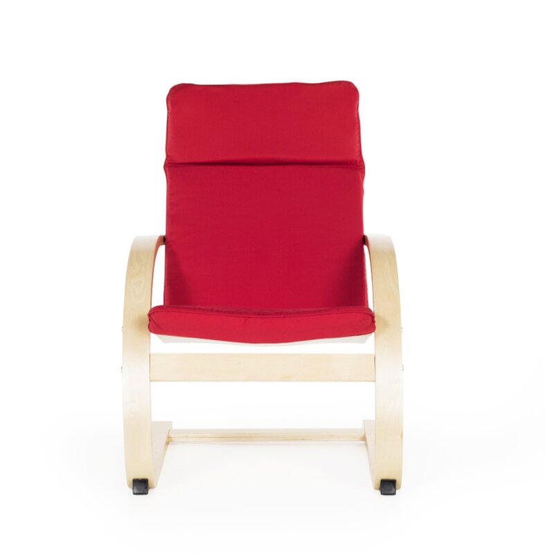 red kids chair