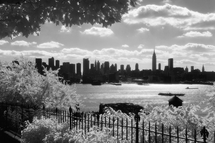 East Urban Home 1970s View Of Midtown Manhattan Skyline Silhouette From New Jersey New York City New York Usa Photographic Print On Wrapped Canvas Wayfair East Urban Home 1970s View Of Midtown Manhattan Skyline Silhouette From New Jersey New York City New York Usa Photographic Print On Wrapped Canvas Wayfair