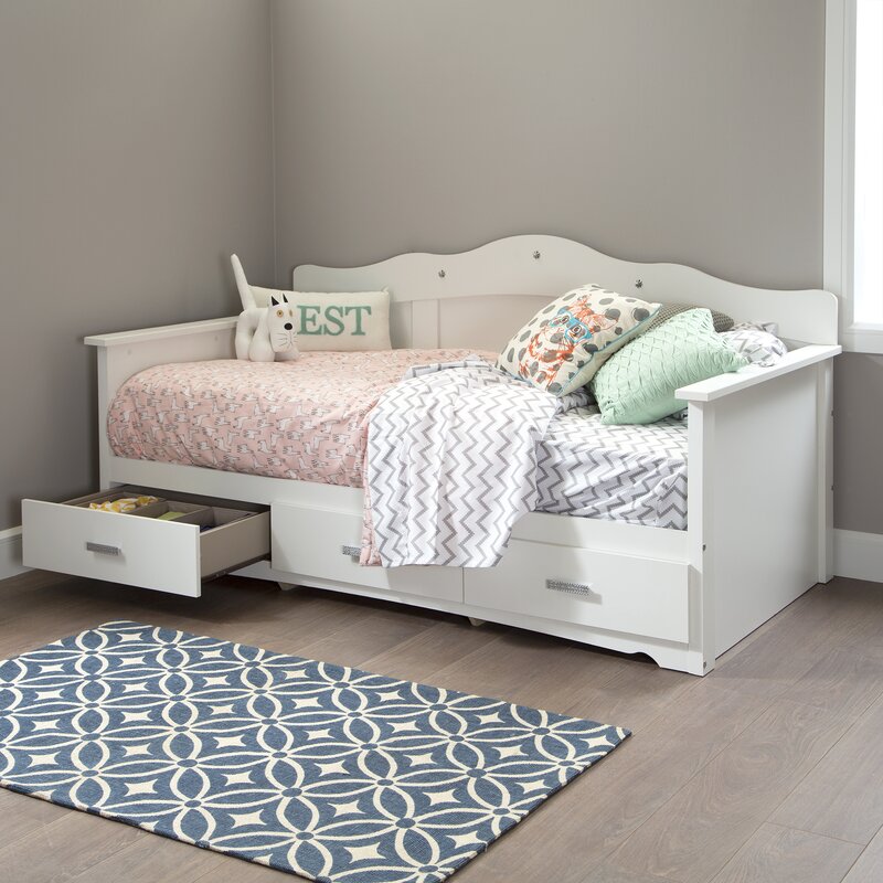 wayfair twin bed white