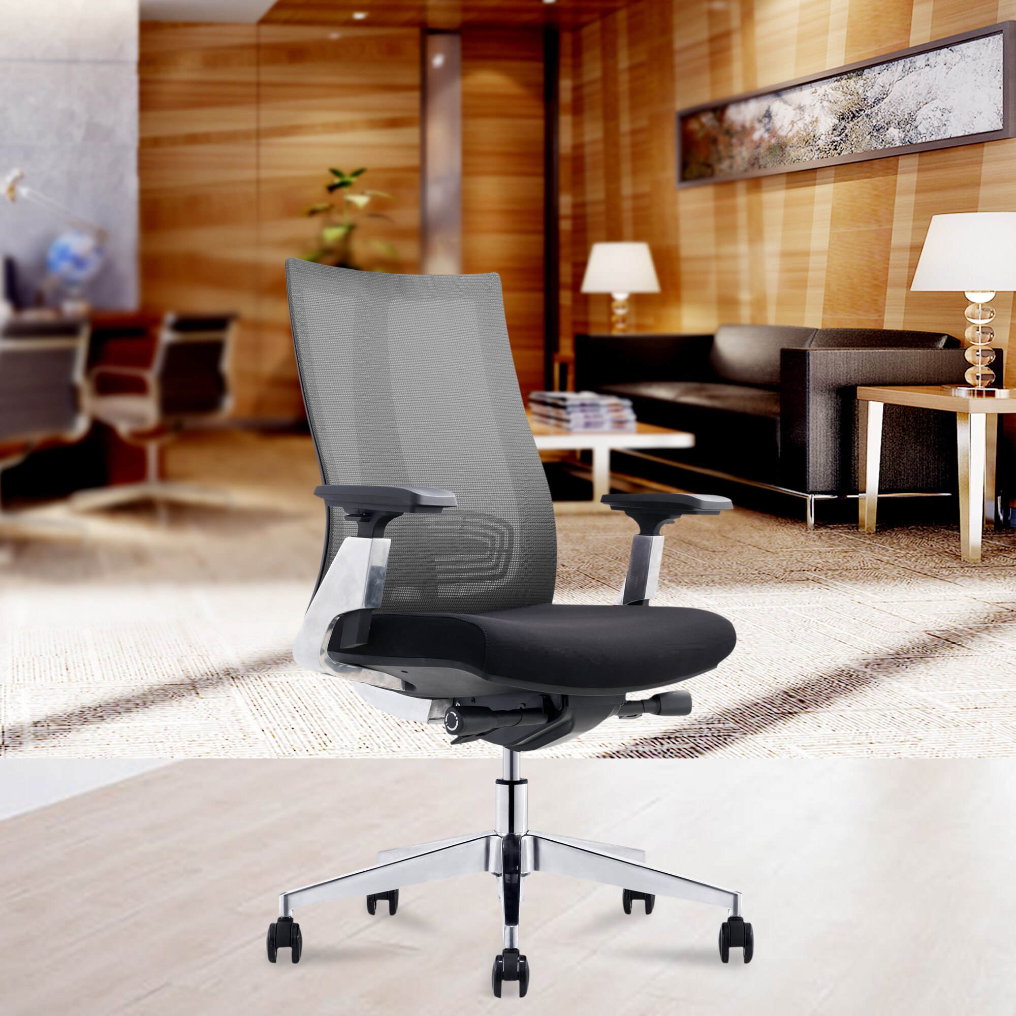 symple stuff ergonomic mesh desk chair