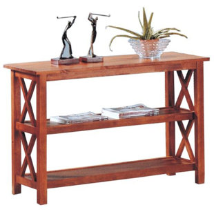 Delvale Transitional Wooden Console Table by Loon Peak No Copoun