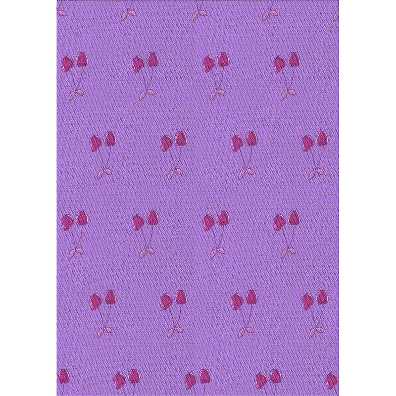 East Urban Home Harleigh Wool Purple Area Rug Wayfair