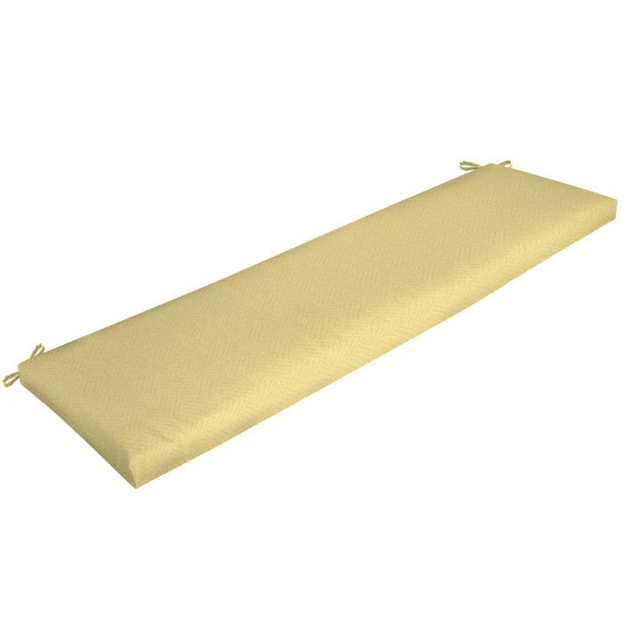 Rosecliff Heights Texture Outdoor Bench Cushion Wayfair