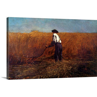 Great Big Canvas The Veteran In A New Field By Winslow Homer