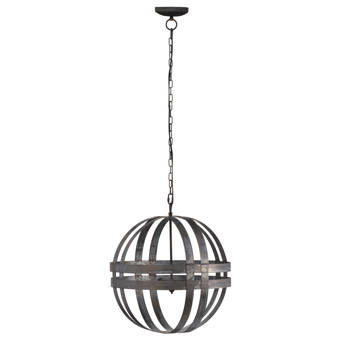 Brayden Studio Eads 6 Light Geometric Chandelier Wayfair