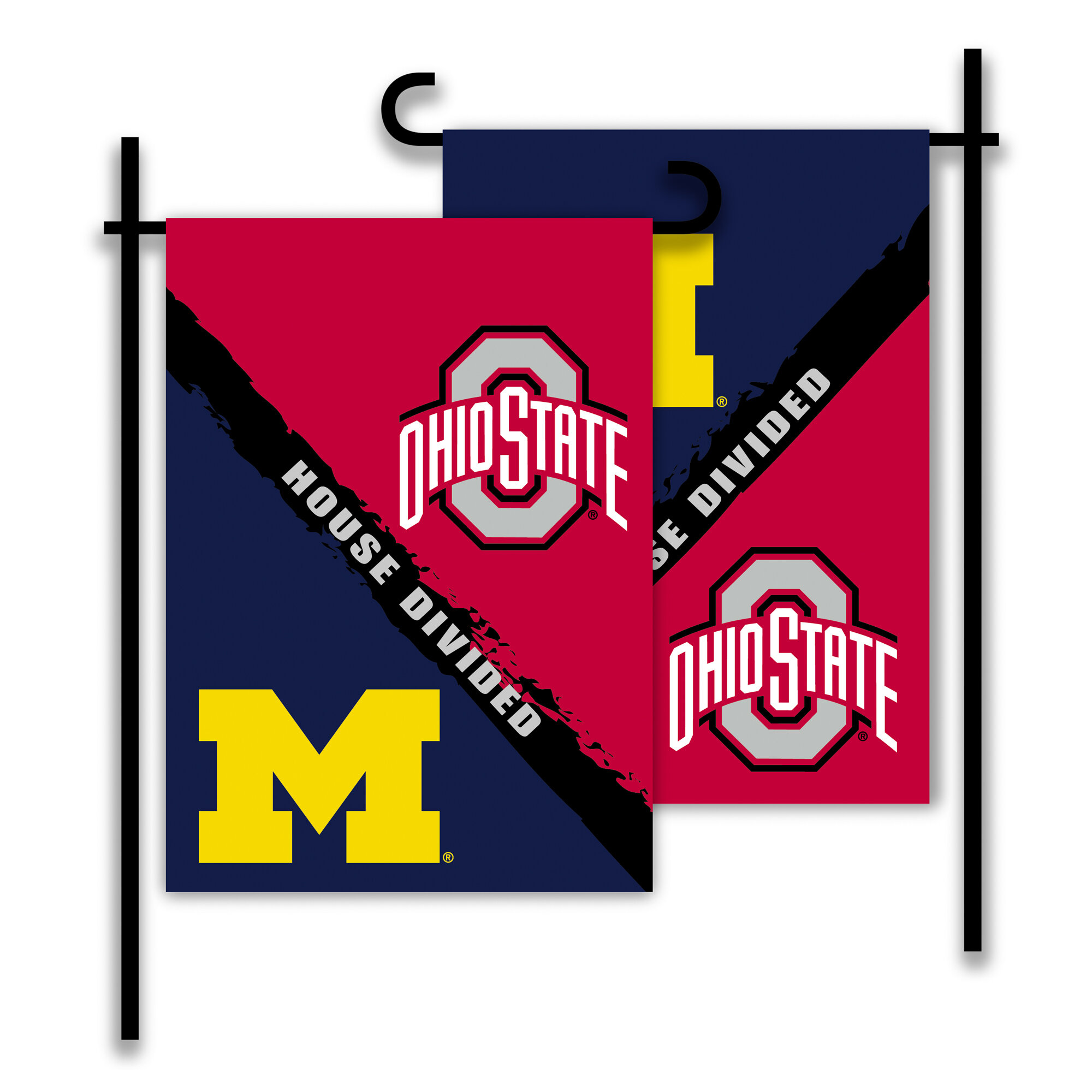 Bsi Products Michigan Ohio State Rivalry House Divided 2 Sided