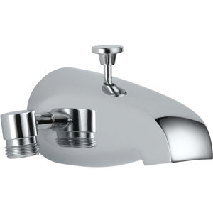 Universal Showering Components Single Handle Wall Mount Tub Spout