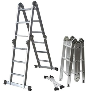 12.5 ft Aluminum Multi-Position Ladder