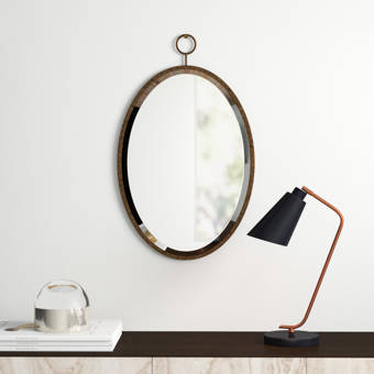 Lyle Modern Contemporary Wall Mirror With Shelves Reviews Allmodern