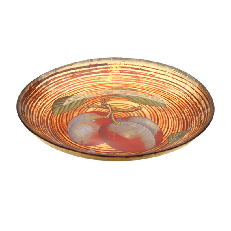 Prime Dinnerware Fruit Swirl Apple 8 Dinner Plate Wayfair