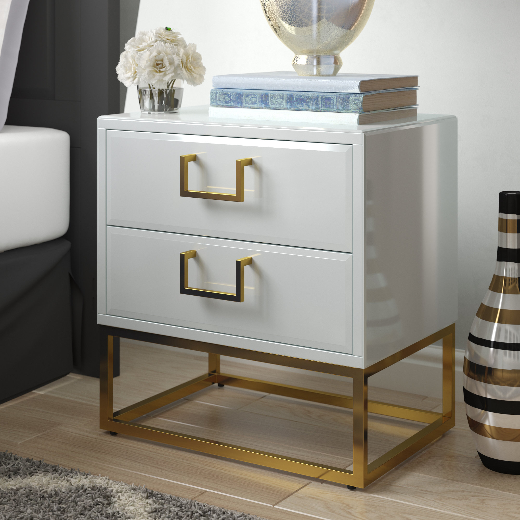Gold Nightstands You Ll Love In 2020 Wayfair