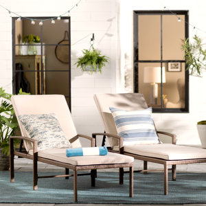 Matoury Chaise Lounge with Cushion (Set of 2)