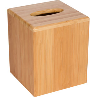 Bamboo Tissue Box Cover Wayfair Bamboo Square Boutique Tissue Box Cover