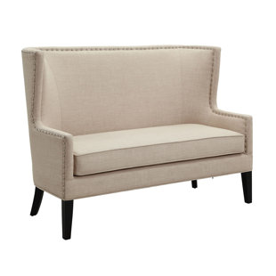 Bender Nail Head Trim Standard Loveseat by Alcott Hill