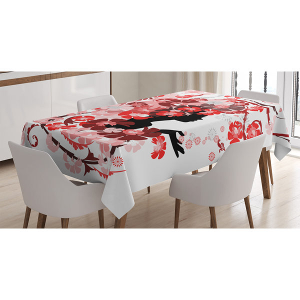 long black tablecloth