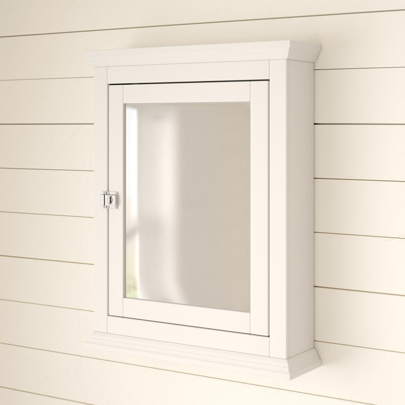 Birch Lane Mejia 23 62 X 30 Surface Mount Framed 1 Door Medicine Cabinet 2 Adjustable Shelves Reviews Wayfair
