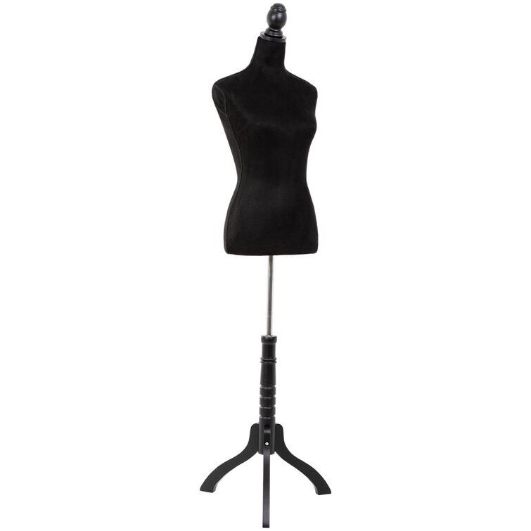 Brand New Black Metal Stand for Mannequin Torsos and Forms 